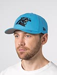 Бейсболка NEW ERA арт. 60691860 Carolina Panthers NFL (голубой)